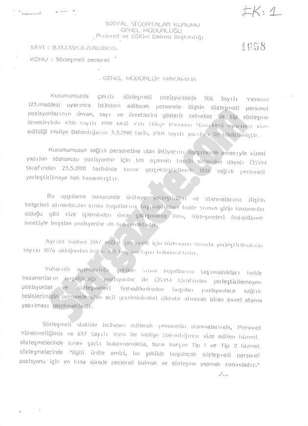 İşte Kılıçdaroğlu’nu yalanlayan belge!