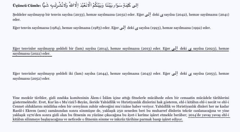 2005’te cemaatin 2014’te biteceğini yazdı!
