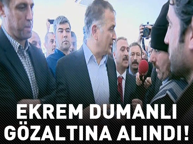 Ekrem Dumanlı gözaltına alındı!
