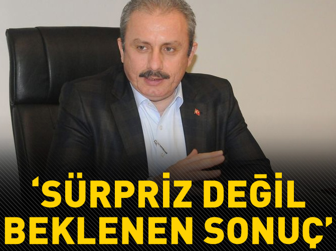 'Sürpriz değil, beklenen sonuç'