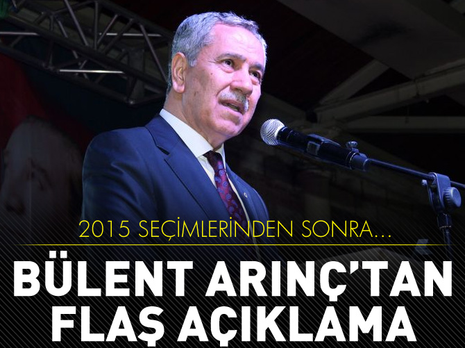 Bülent Arınç: Ülkemiz muhteşem günler yaşayacak
