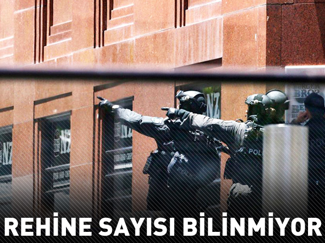 Sidney'de rehine krizi!