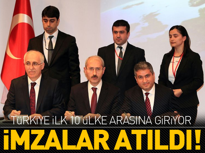 İlk Milli Uydu’da imzalar atıldı