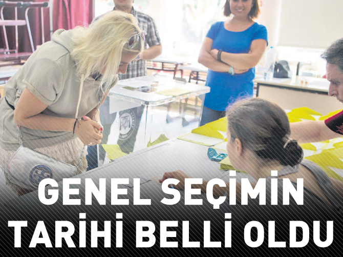 Seçimde son nokta: Sandık haziranda
