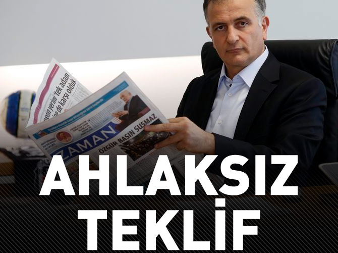 Zaman’dan ahlaksız teklif