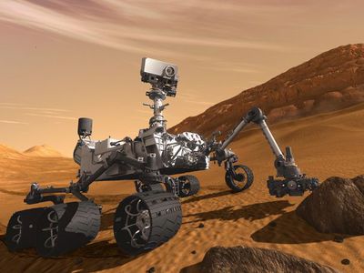 Mars'ta metan gazı bulundu