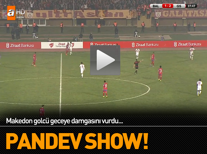 Pandev hatrick yaptı!