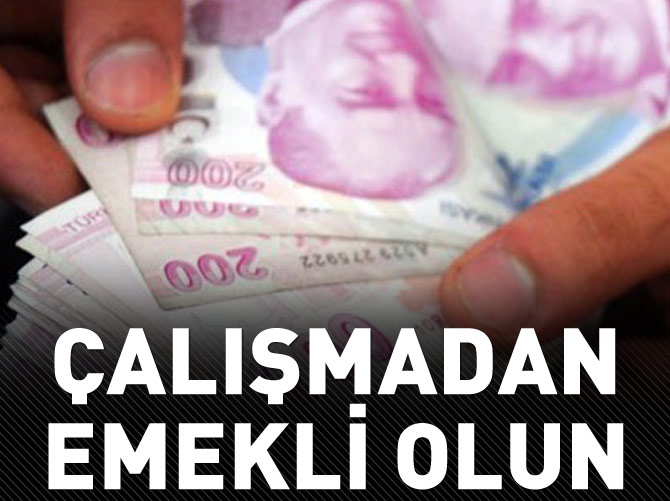 Memura çalışmadan emeklilik formülü