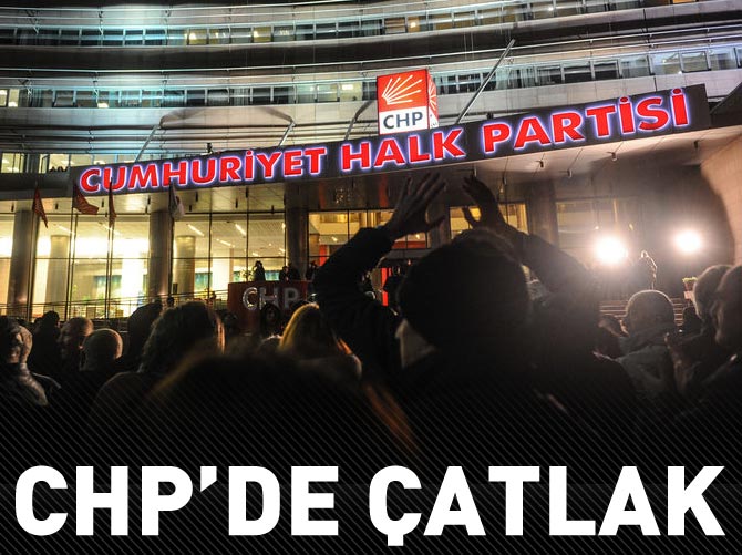 CHP'de 'paralel' çatlağı