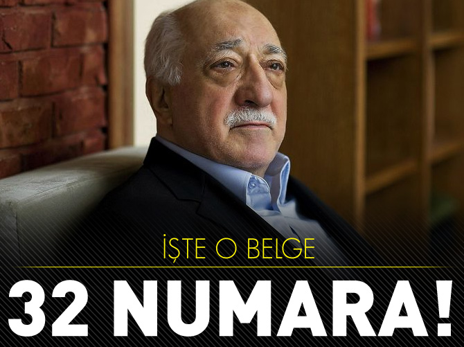 Fetullah Gülen'le ilgili o belge