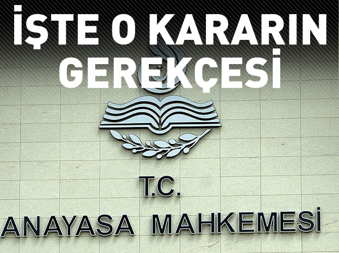 Anayasa Mahkemesi'nin "sezaryen" kararının gerekçesi