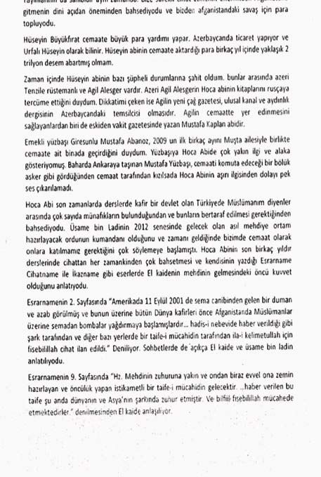 İşte kumpası başlatan mektup
