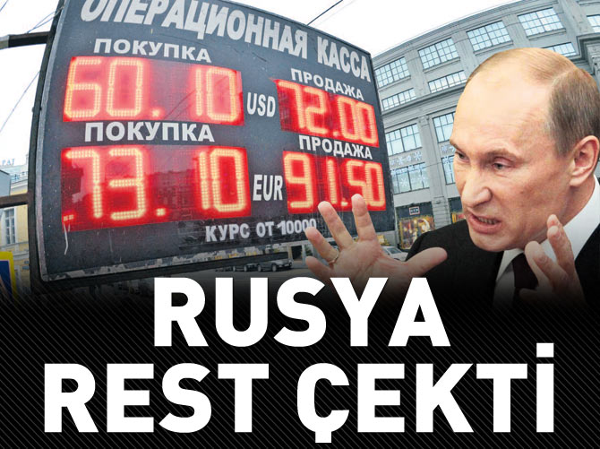 Rusya rest çekti