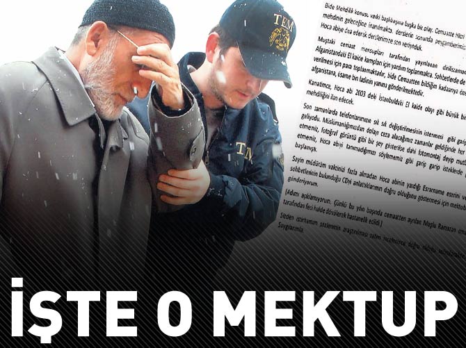 İşte kumpası başlatan mektup
