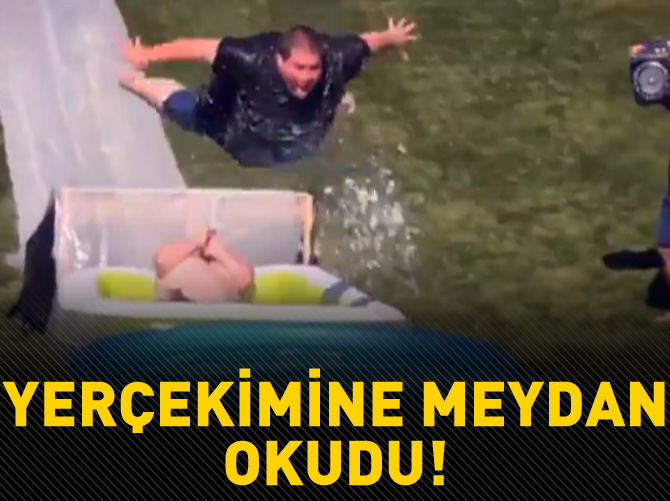 Yerçekimine meydan okudu!