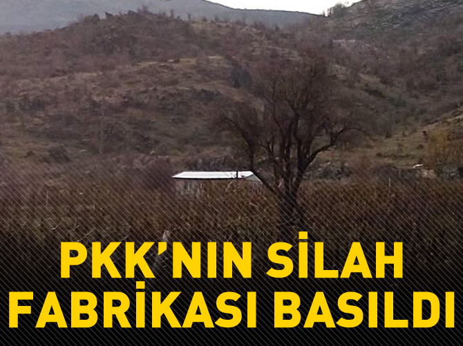 PKK'nın silah fabrikası basıldı