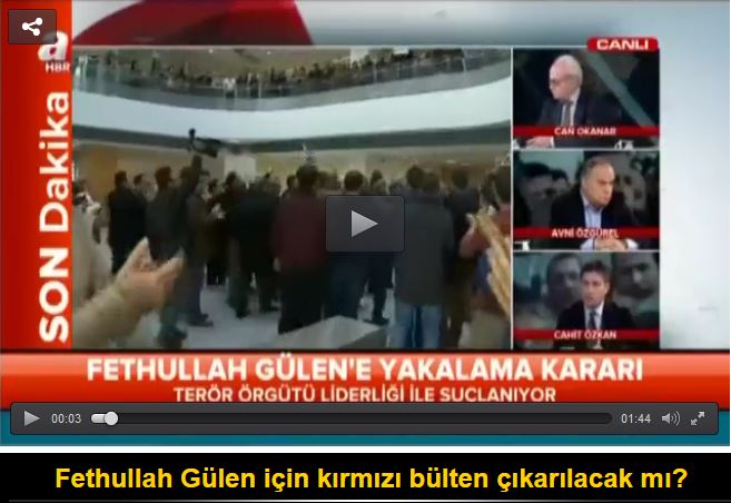 Fethullah Gülen’e yakalama kararı