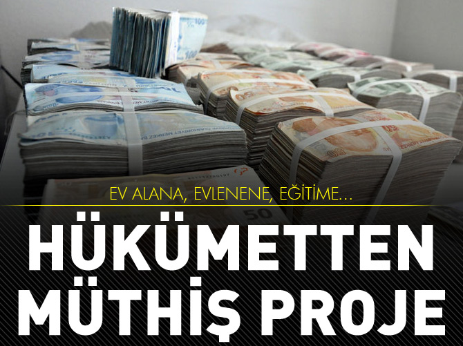 Hükümetten müthiş proje