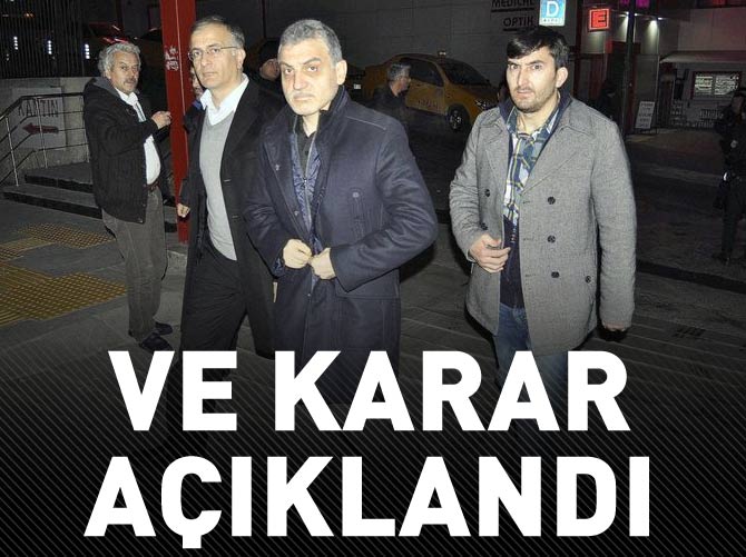 Dumanlı ve Karaca hakkındaki karar açıklandı