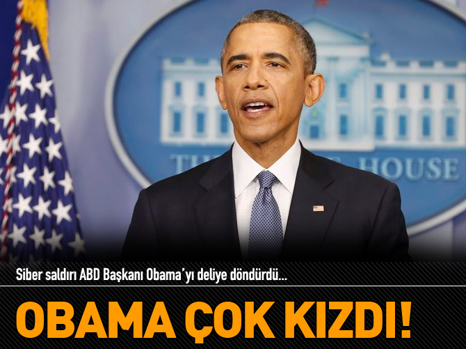 Obama çok kızdı!