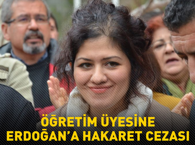 Öğretim üyesine Erdoğan'a hakaretten ceza