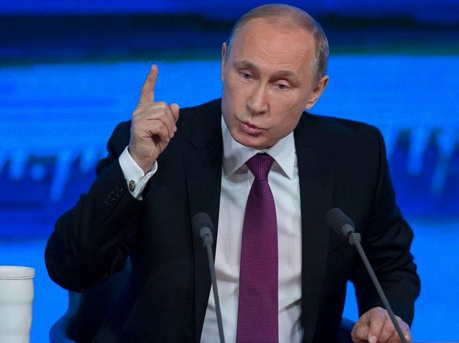 Vladimir Putin düğmeye bastı!