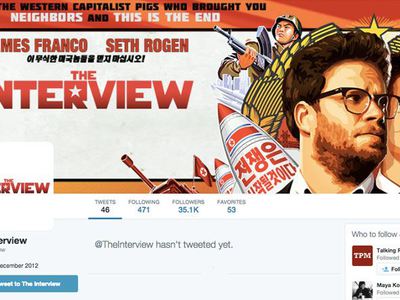 'The Interview' sosyal medyadan silindi