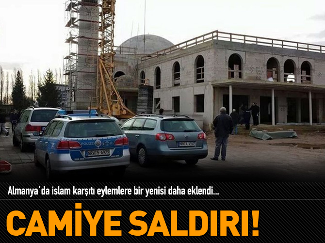 Cami inşaatına çirkin saldırı