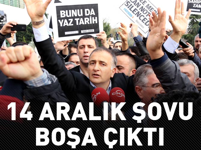 14 Aralık ‘tezgahını‘ savcılık boşa çıkardı