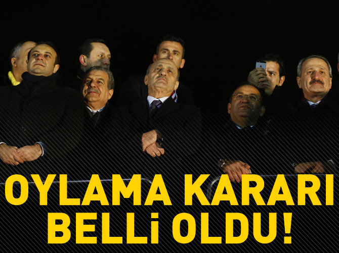 4 eski bakan hakkındaki oylamada flaş gelişme