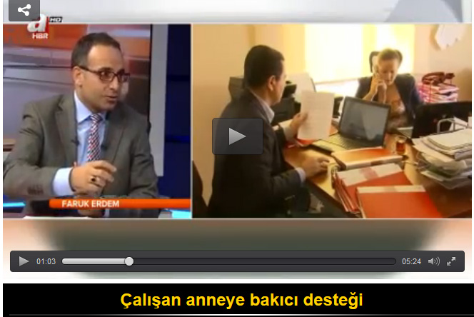 Çalışan anneye bakıcı desteği