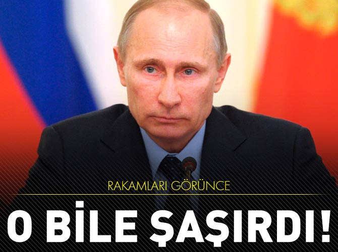 Putin bile şaştı kaldı!