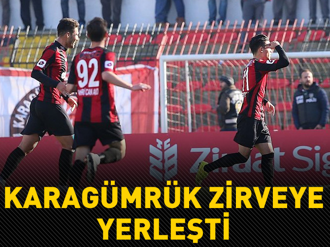 Karagümrük zirvede