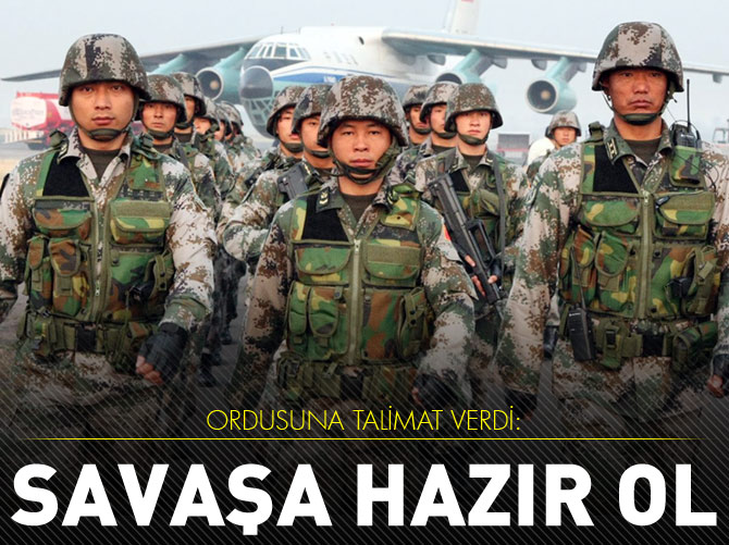 Orduya talimat verdi: Savaşa hazır olun