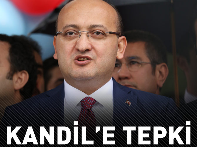 Yalçın Akdoğan'dan Kandil'e tepki