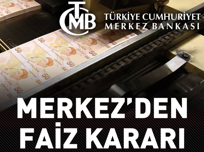 Merkez Bankası politika faizini değiştirmedi