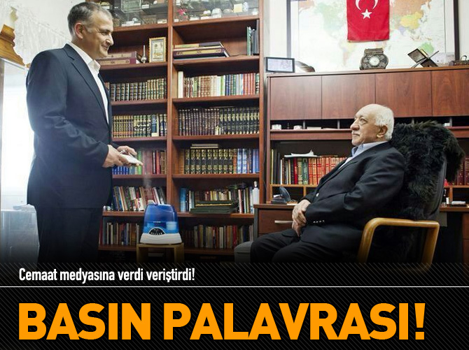 Cemaat medyasına verdi veriştirdi!
