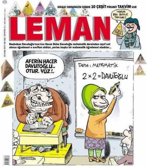 Leman’dan Davutoğlu’nun kızına büyük terbiyesizlik