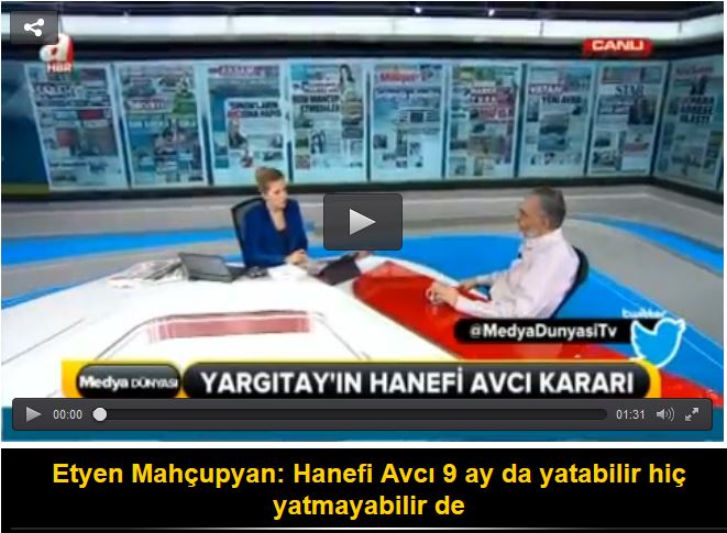 "Hanefi Avcı 9 ay da yatabilir hiç yatmayabilir de"