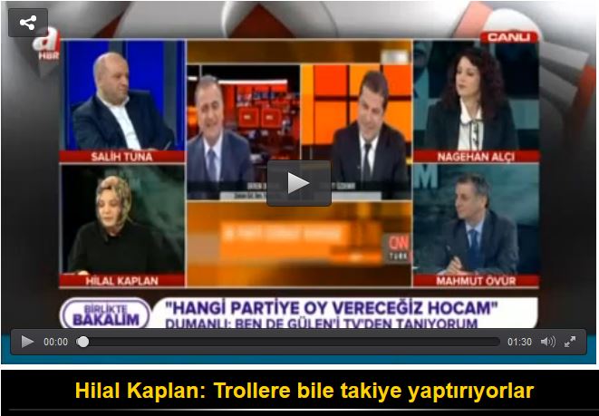 Hilal Kaplan: Trollere bile takiye yaptırıyorlar