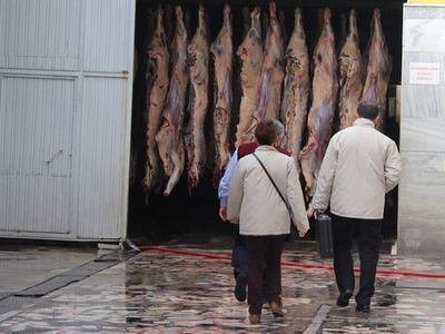 Mersin'de 21 ton kaçak et yakalandı