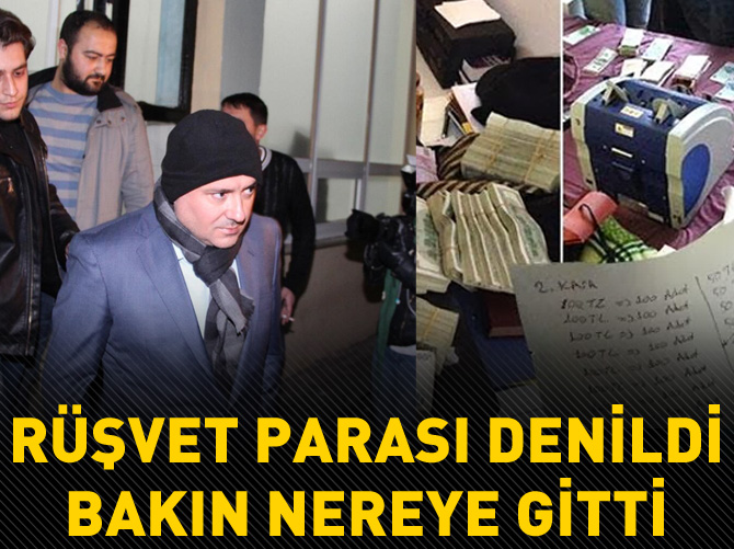 17 Aralık'ta el konulan para adresine ulaştı