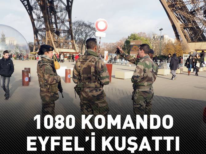 Fransız ordusu Paris'e indi!