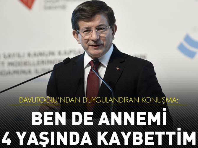Davutoğlu: Sizin kimseniz Türkiye Cumhuriyeti'dir