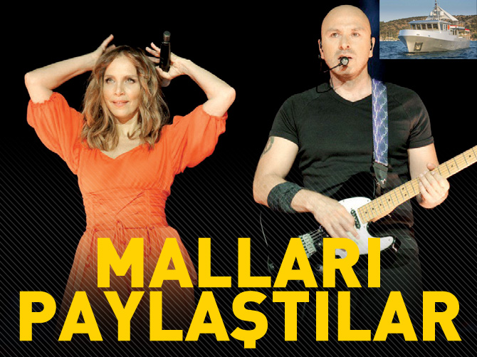 Sertab Erener ile Demir Demirkan malları paylaştı