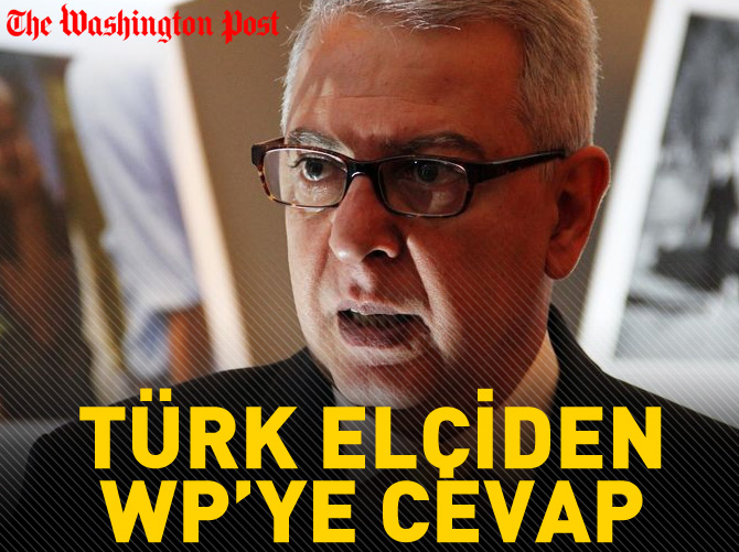 Türk elçiden WP'ye cevap