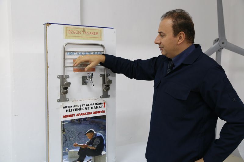 Abdestmatikte seri üretim mevzuata takıldı