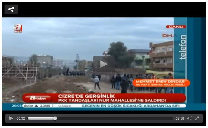 Cizre derin güçlerin provokasyonu