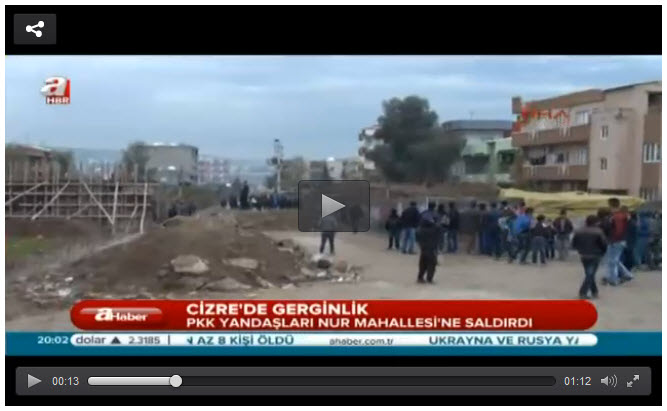 Cizre derin güçlerin provokasyonu