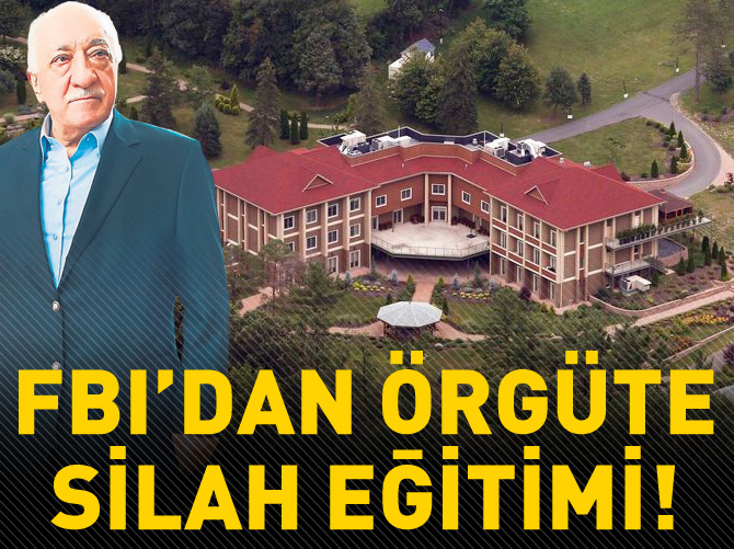FBI'dan örgüte silah eğitimi!